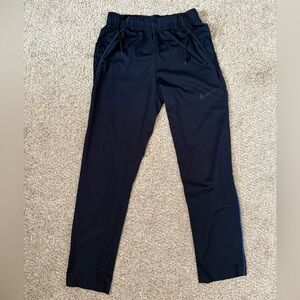 Nike Men’s Navy Blue Slim Joggers with Drawstring